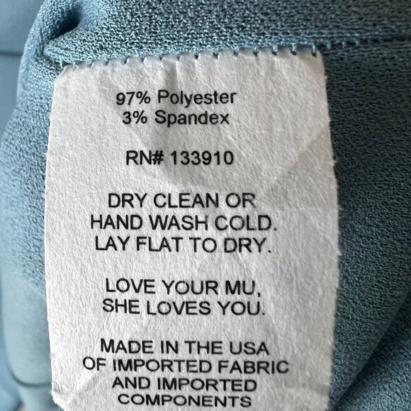 Show Me Your Mumu Dress Womens Size Large Dusty Sage Eden Midi Long Side Slit - Picture 14 of 16